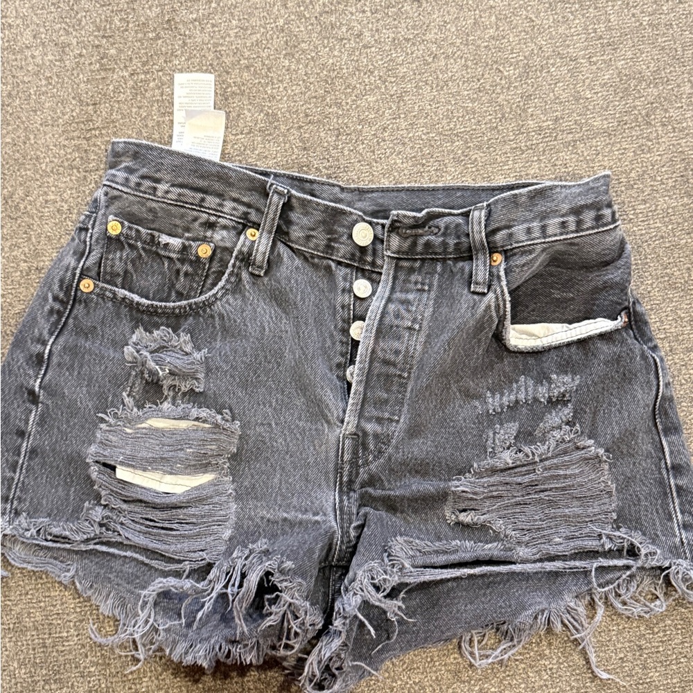 Levi's 501 Button Fly Denim Shorts Bundle - Picture 10 of 16